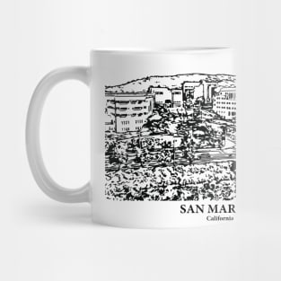 San Marcos - California Mug